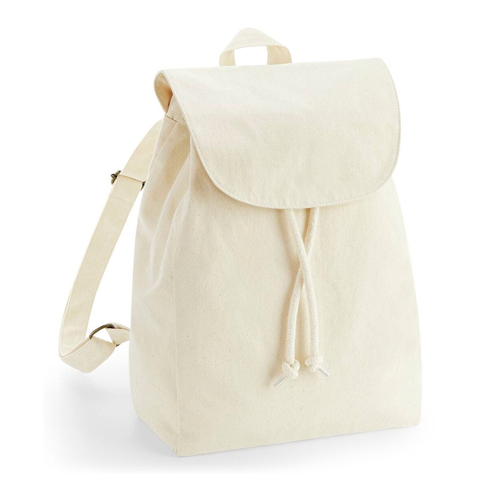 Natural Organic Backpack 100 Organic Cotton Backpack Organic Rucksack Organic Bag Tote Bag Shoulder Bag Rope Draw Cord Bag Etsy