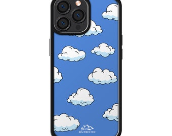 Custodia per telefono a forma di nuvola, custodia per iPhone, custodia per telefono a forma di nuvola, accessori tecnologici carini, moda per telefono, custodia a forma di nuvola carina, custodia in gomma, protezione per telefono