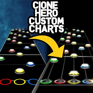 Clone Hero Custom Song Chart Commission for Guitar and/or Drums (Verified Charter) READ DESCRIPTION