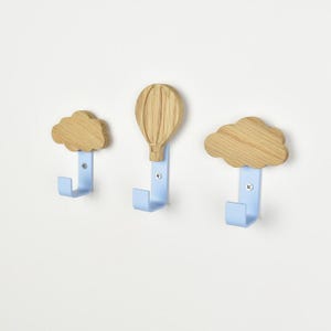 Hot Air Balloon Wall Hooks | Kids Bedroom Hooks