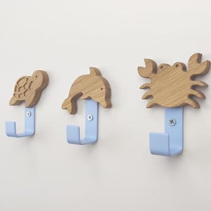 Ocean wall hook | nursery wall hooks | kids wall hook | sea life nursery wall hook | children hook | animal hooks | nursery decor