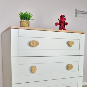 Superhero Drawer Knobs | Kids Bedroom Decor