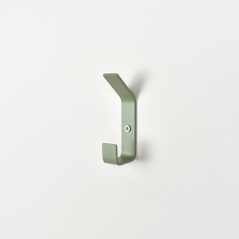 Colourful Coat Hooks | Double Wall Hook | Kids Bedroom Storage | Nursery Coat Hook | Hallway Wall Hooks | Metal Coat Hanger image 6