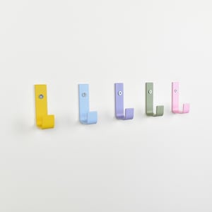 Bunte Stahl Wandhaken | Verschiedene Farben