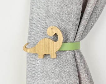 Dinosaur Curtain Tieback | Kids Bedroom Decor l 6 designs 15 colours