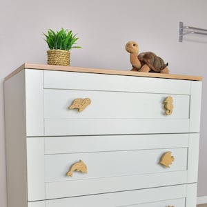 Boutons de tiroir océan | Déco chambre d'enfants