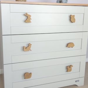 Woodland Animal Drawer Knobs | Kids Bedroom Decor