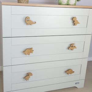 Dinosaur Drawer Knobs | Kids Bedroom Decor