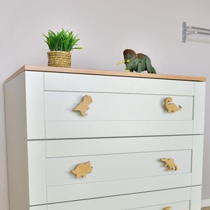 Dinosaur Drawer Knobs | Kids Bedroom Decor