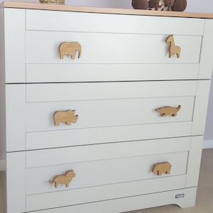 Safari Animal Drawer Knobs | Kids Bedroom Decor