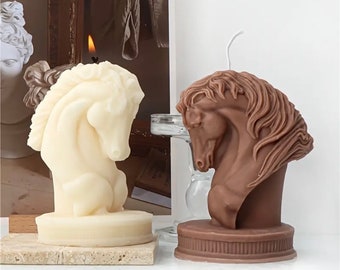 Horse head | candle | Sculpture | Gift | Animals