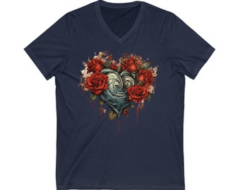 Thorn in Love Unisex V-Neck Tee