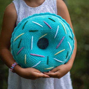 Patron au crochet Donut-oreiller