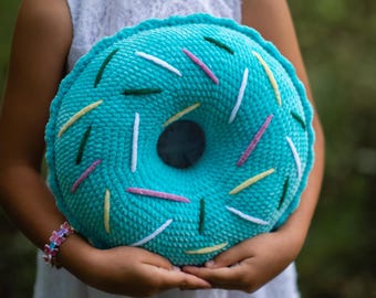 Crochet pattern Donut-pillow