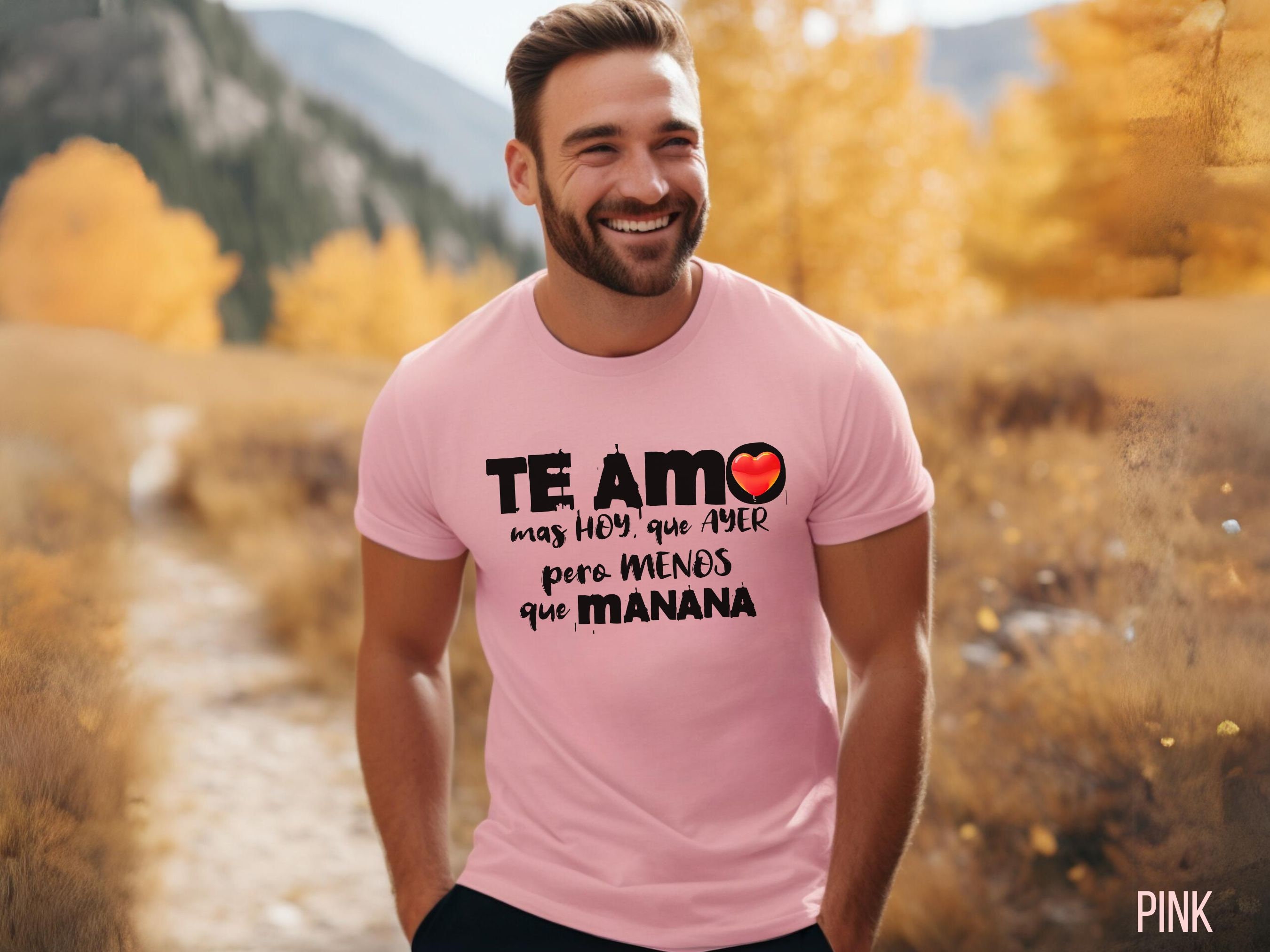 I Love You Spanish Shirt, Anniversary Gift, Valentines Couple Shirt