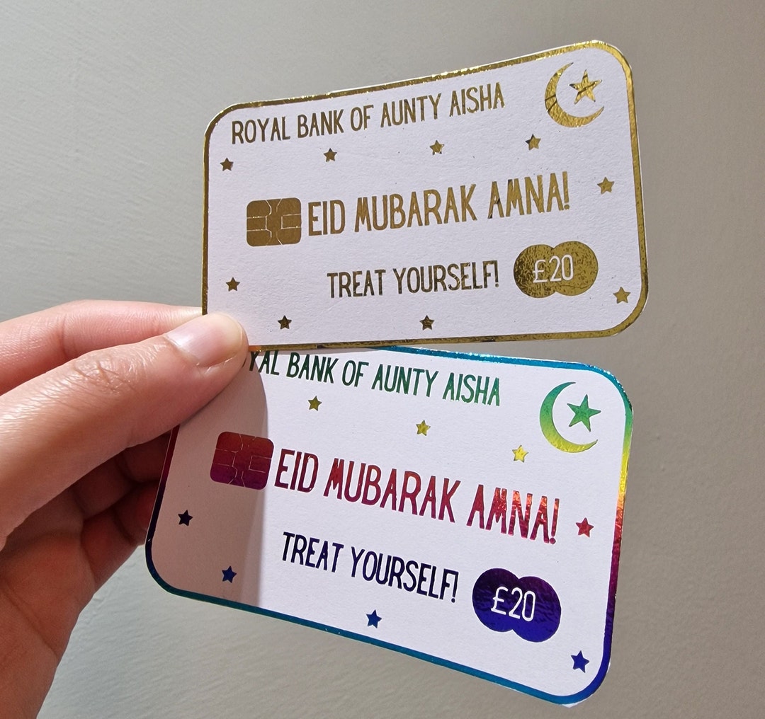 Eidi Envelope, Eidi Pouch, Eid Card, Eid Money Envelope, Eid Voucher