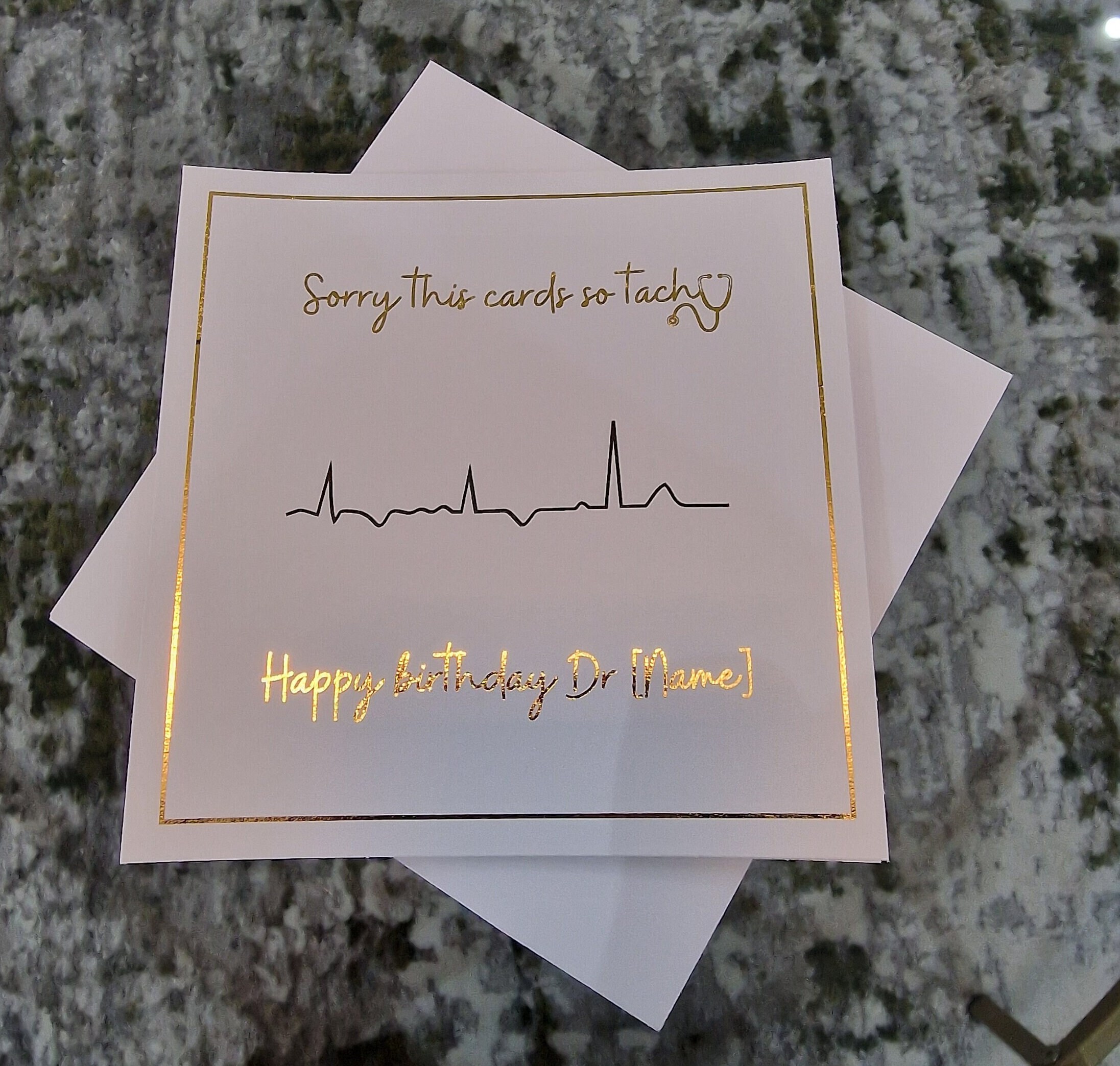 Doctor Birthday Card, Happy Birthday Doctor, Birthday Card for Doctor ...