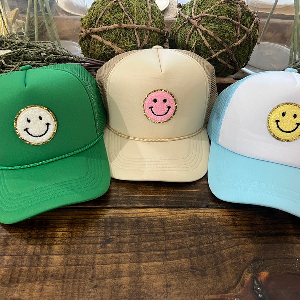 Smiley Face trucker hat