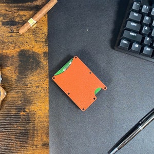 3D Printed Minimalist Pop Up Wallet, Cardholder Men Slim Wallet with Money Clip, Cardholder Cute Slim Wallet Women, 3D Printed Wallet