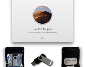 MacOS Mojave 10.14.6 Bootable USB Drive, Install/Restore/Recovery MacOS/Mac OS X, MacBook Air, MacBook Pro, Mac Mini, iMac - 2012 or Newer