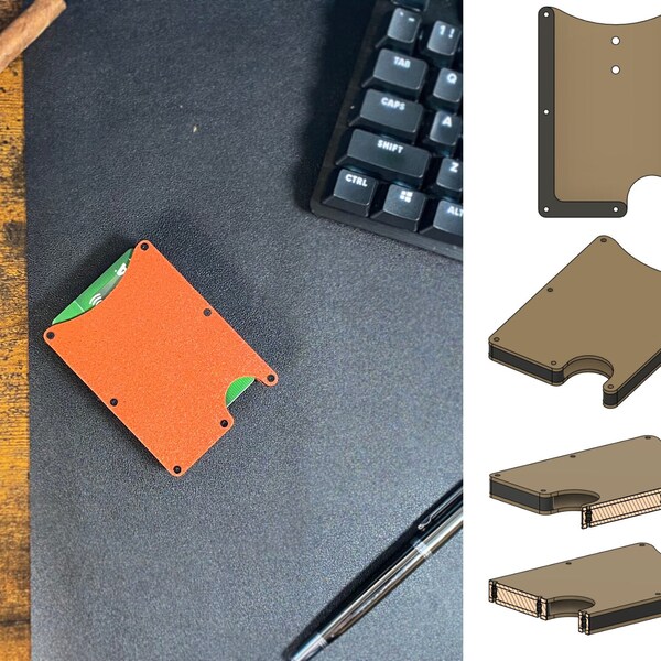 3d Printed Wallet Stl - Etsy