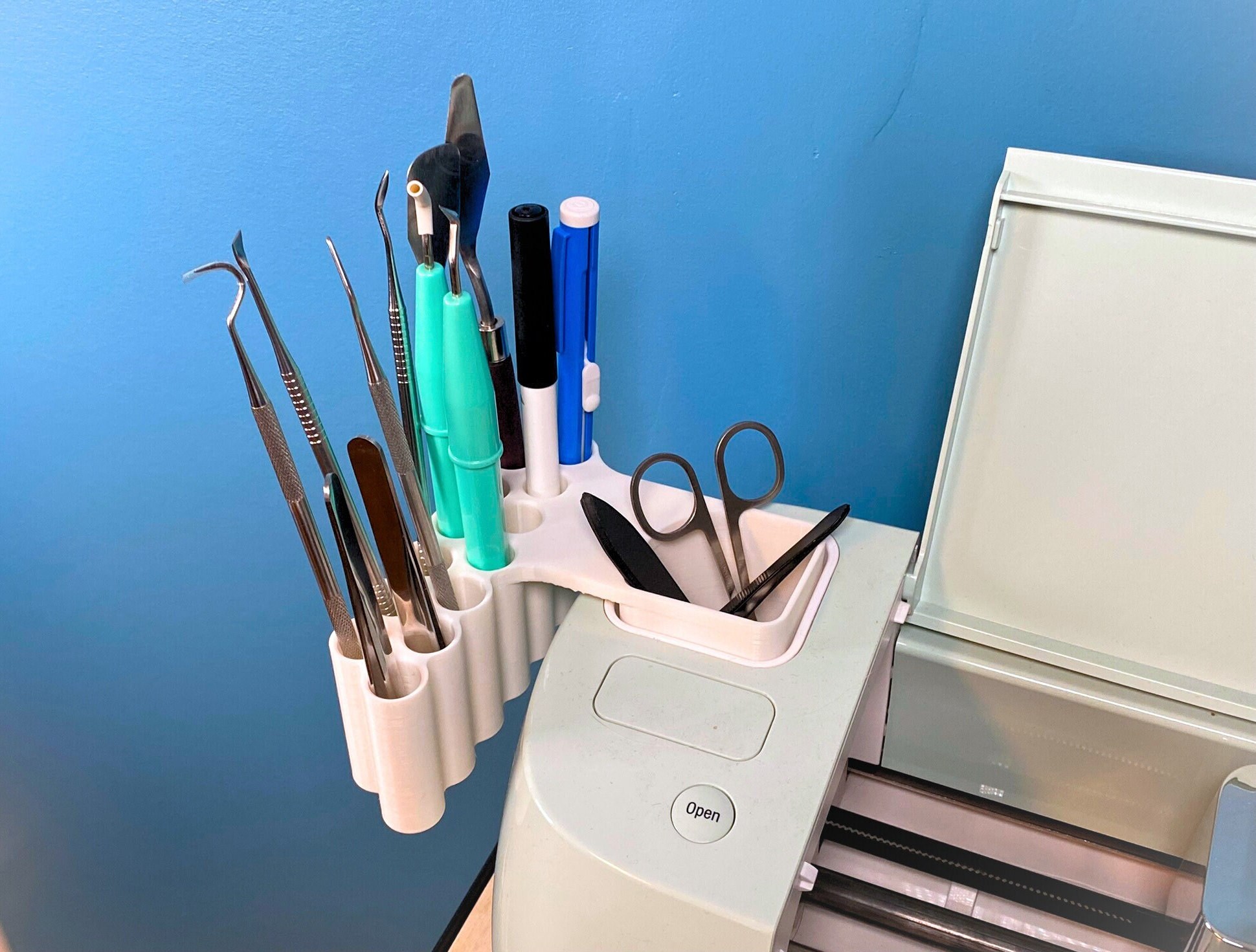 Cricut Tool Holder, Organizer for Cricut Tools, Cricut Explore Air Tool Caddy, Organizer for Vinyl Weeding Tools, Cricut Accessories