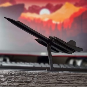 Lockheed SR-71 Blackbird + Stand Kit-kaart