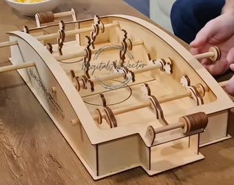 Laser Cut Pinball 3D Wooden Toy CDR DXF SVG Pdf Ai Vector File