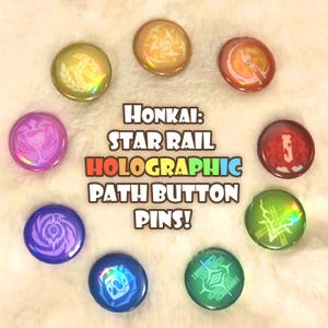 Honkai: ¡Pines de Star Rail Path con efecto holográfico!