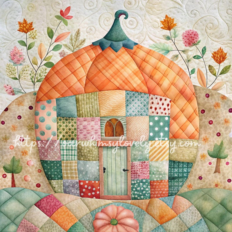 Whimsical Pattern Whimsical Quilt - Etsy