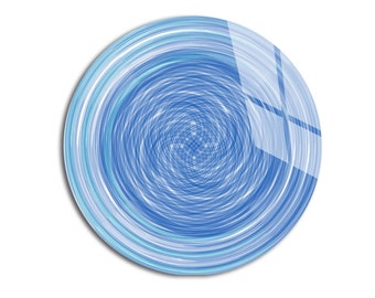 Tempered Glass Wall Art-Round Wall Art Gift-Circle Wall Art-Tempered Glass Art-Glass Wall Decor-Glass Printing-Round Wall Decor