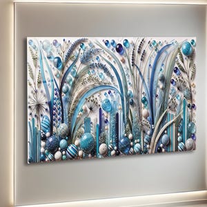 Modern glass wall art, Glass Summer flowers, Contemporary art, Glass panel, Tempered glass, office wall art, glass flowers, glass wall decor