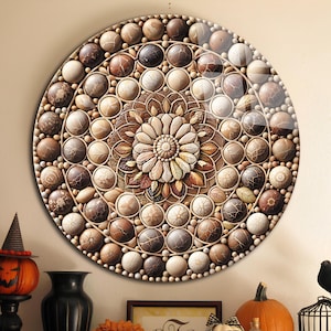 Tempered Glass Wall Art-Stained Look Round Wall Art Gift-Circle Wall Art-Tempered Glass Art-Glass Wall Decor-Abstract Glass Round Wall Art
