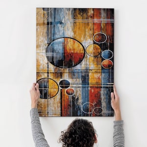 Tempered Glass Wall Art | Modern Wall Art | Wall Hangings | Interior Design Ideas | Home Decor | Glass Art Gift | Birthday Gift