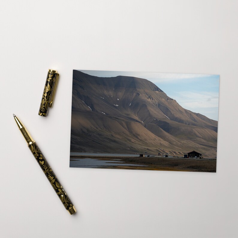 Longyearbyen, Svalbard Standard Postcard zdjęcie 1