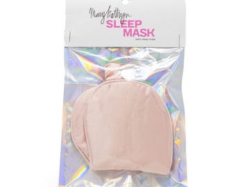 Blush Satin Sleep Eye Mask