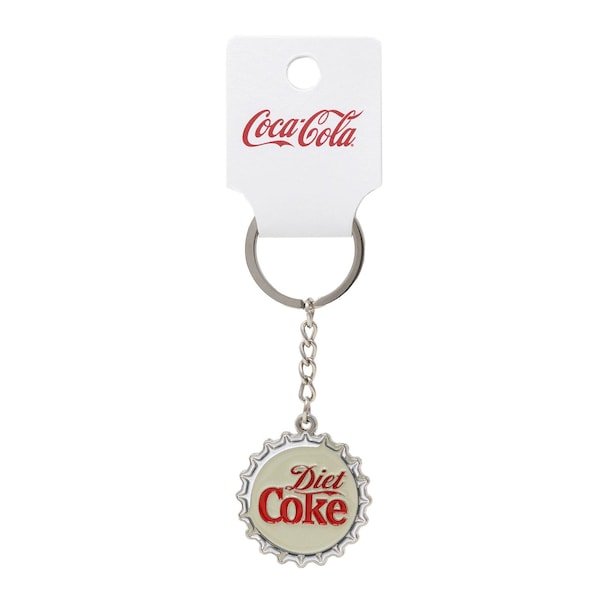 Coca-Cola® Diet Coke Soda Cap Keychain