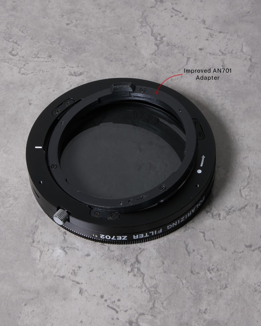 Mamiya 7 AN701 Filter Adapter Replacement for ZE702 Polarizing