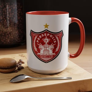 Persepolis FC Logo Redefined Mug - Support Your Team in Style