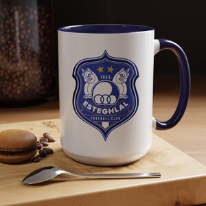 Esteghlal FC Logo Redefined Mug - Show Your Team Spirit!