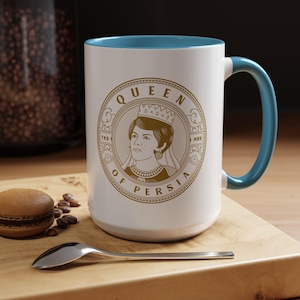 Queen of Persia Mug - Celebrate the Grace of Persian Women