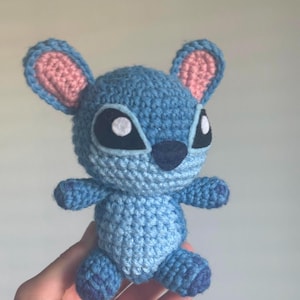 Gehäkelte Stich-inspirierte Plüsch
