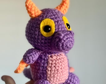 ディズニー フィグメント ドラゴン ぬいぐるみ パープル 10インチ