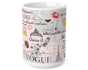 Mug Blair Waldorf, citations Blair Waldorf, tasse Gossip Girl, citations Gossip Girl, Upper East Side, cadeau unique pour elle, cadeau Gossip Girl