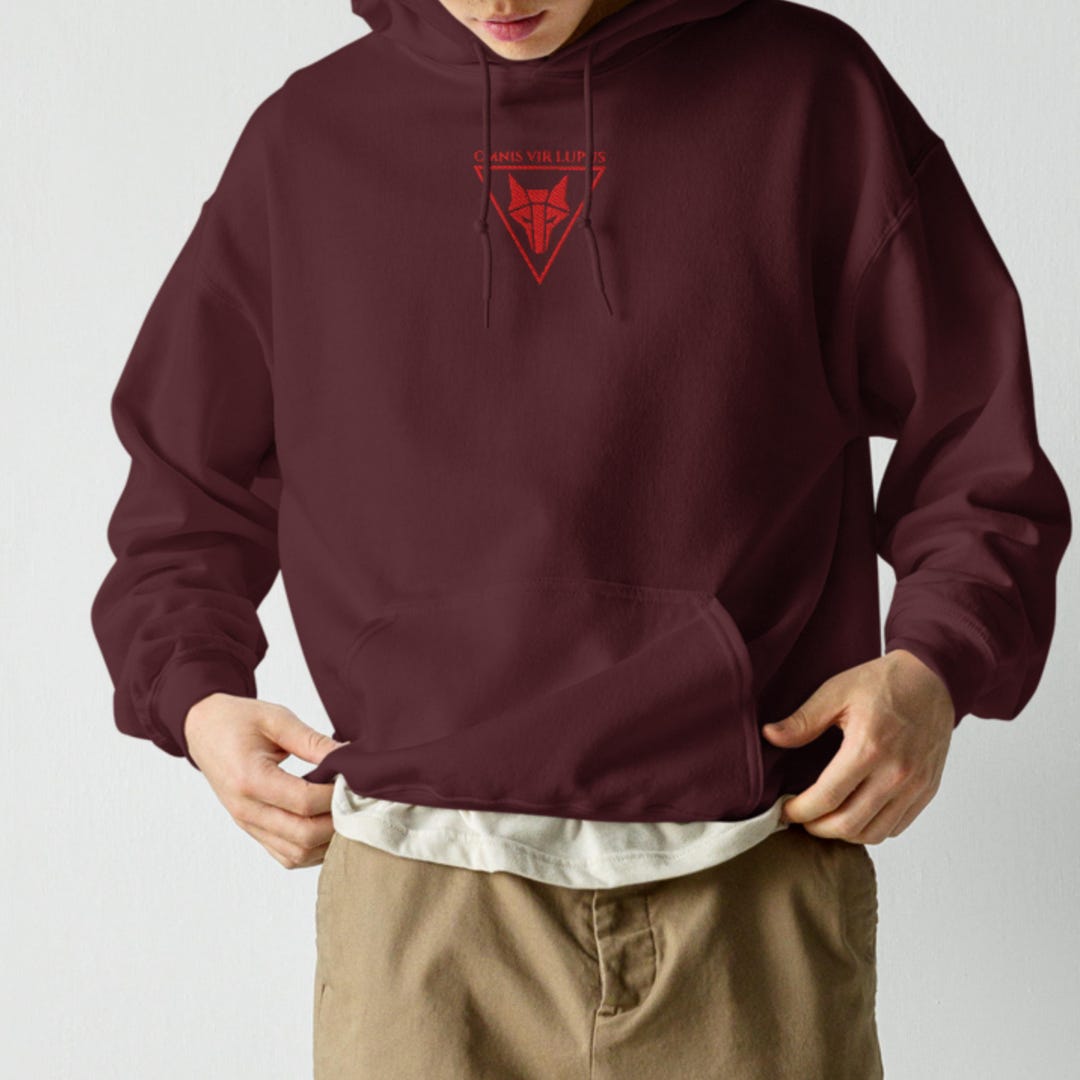 HOWLER Embroidered Hoodie, Howler Shirt, Red Rising Shirt, Omnis Vir ...