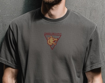 Howlers Embroidered Shirt: Red Rising T-Shirt