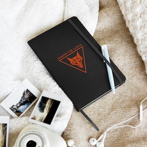 Howler hardcover journal notebook, Red Rising Merch, Howler Shirt, Red Rising Shirt, Omnis Vir Lupus, Red Rising, Hail Libertas Hail Reaper