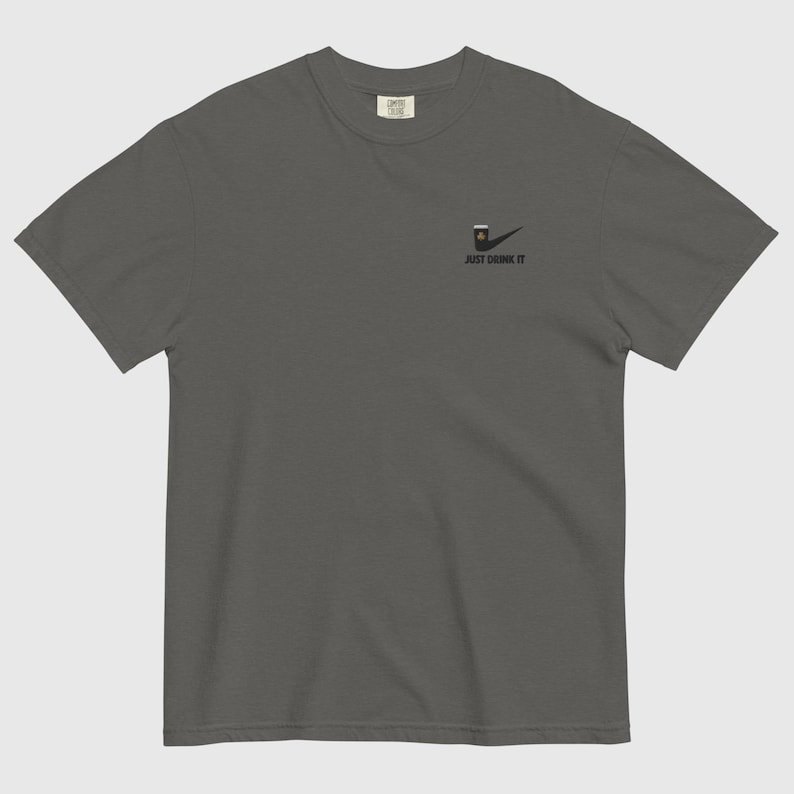 Guinness Embroidered T-Shirt: St Patricks Day shirt, St Pattys Day, Irish Stout, Shamrock, Vitamin G image 9