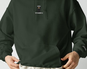 Vitamin G Guinness Hoodie: St Patricks Day Shirt, Irish Gift, Irish Hoodie, Stout Beer Shirt, Irish Drinking Shirt