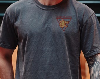 Howlers Embroidered Shirt: Red Rising T-Shirt